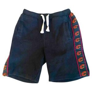 Cleveland Cavaliers Youth Shorts 14/16 Black Knit Pockets Drawstring